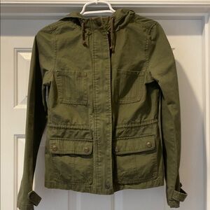 Young Adult Olive Green Women's Jacket Size S